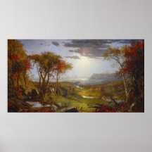 De Hudson - Jasper F. Cropsey Fine Art Poster