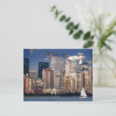 De Hudson-rivier in New York verzorgen Briefkaart (Staand voorkant)