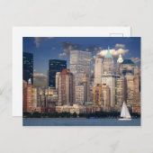 De Hudson-rivier in New York verzorgen Briefkaart (Voorkant / Achterkant)