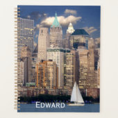 De Hudson-rivier in New York verzorgen Planner (Voorkant)