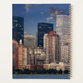 De Hudson-rivier in New York verzorgen Planner (Achterkant)