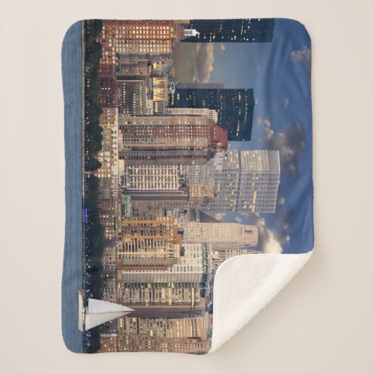 De Hudson-rivier in New York verzorgen Sherpa Deken (Voorkant)