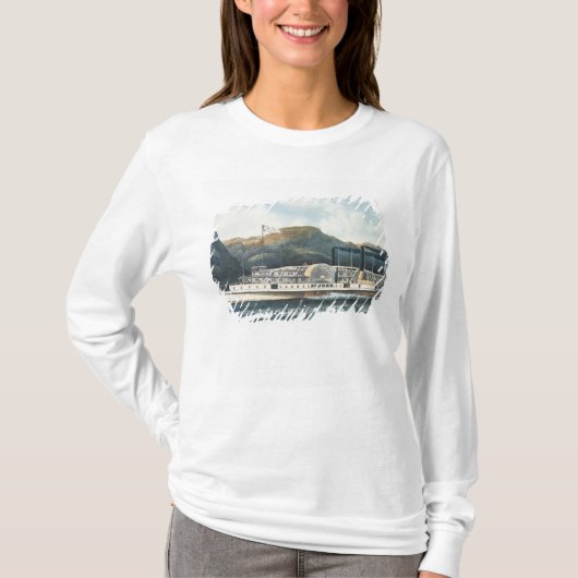De Hudson Steamboot "St. John' T-shirt (Voorkant)
