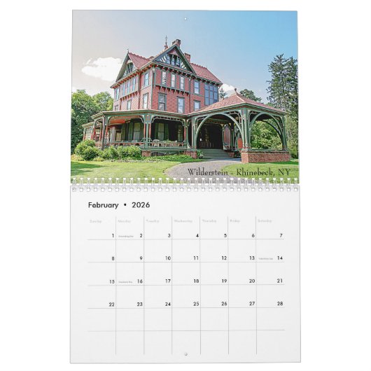 De Hudsonvallei 2026 Kalender (Feb 2026)