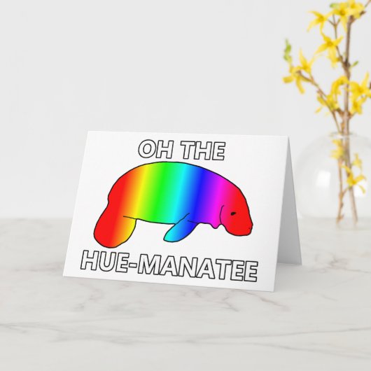 De HUE-MANATE Kaart (Gele Bloem)