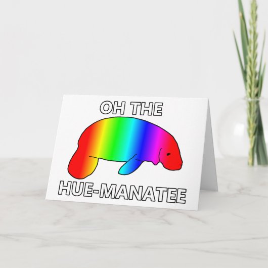 De HUE-MANATE Kaart (Voorkant)