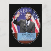 De huidige Abraham Lincoln Briefkaart (Voorkant)