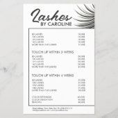 De huidige lijst van de Witte Prijs van de Vergrot Flyer (Voorkant)