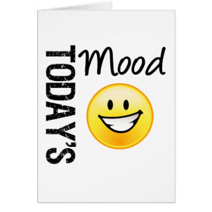 De huidige Mood Emoticon Bright Smile
