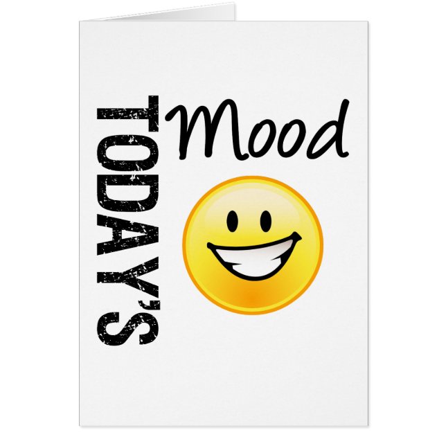 De huidige Mood Emoticon Bright Smile (Voorkant)