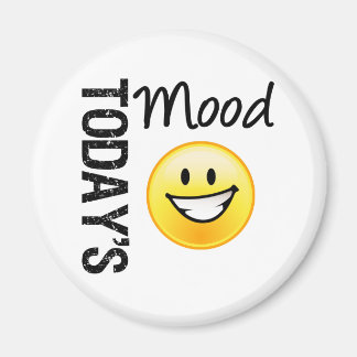 De huidige Mood Emoticon Bright Smile Magneet