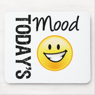 De huidige Mood Emoticon Bright Smile Muismat