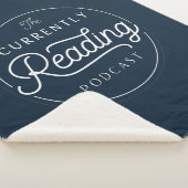 De huidige Sherpa Throw - marine (3/4)