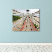 De huidige vuurtoren, de laatste van vele canvas afdruk (Insitu (Houten vloer))
