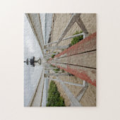 De huidige vuurtoren, de laatste van vele legpuzzel (Verticaal)