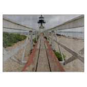 De huidige vuurtoren, de laatste van vele snijplank (Voorkant)