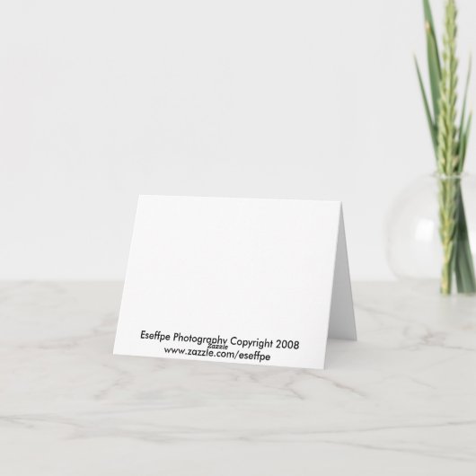 De huilende Kaart van de Nota van de Herfst (Achterkant)