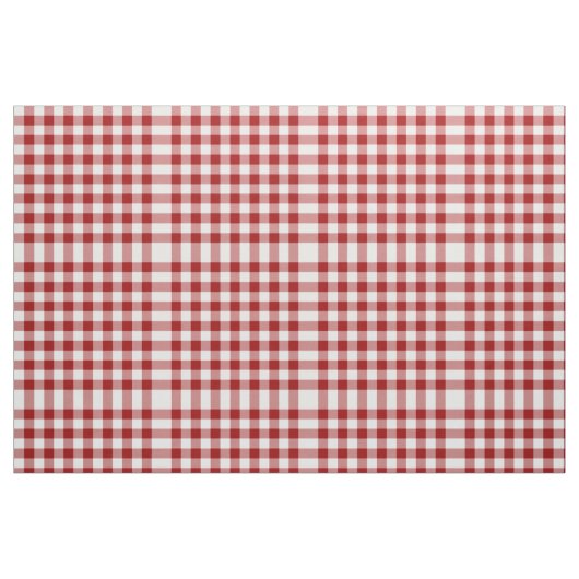De huiselijke Rode en Witte Stof van het Patroon (Fat Quarter)