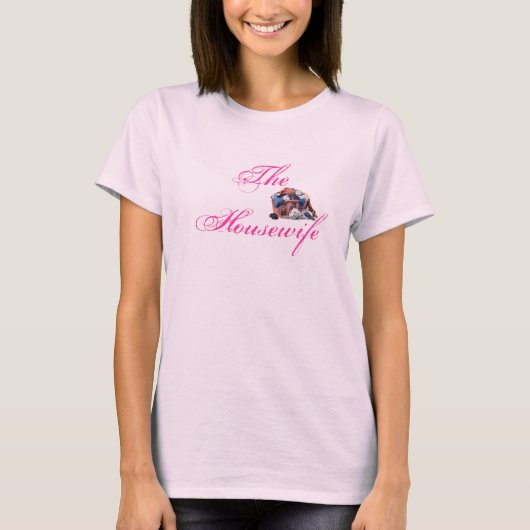 De huisvrouw t-shirt (Voorkant)
