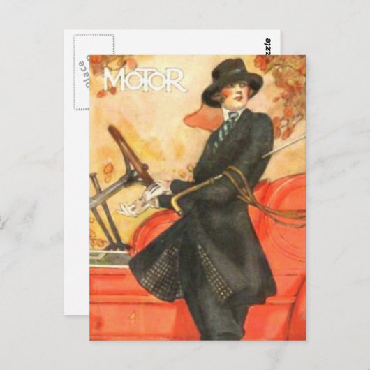 De huisvrouw van vandaag briefkaart (Voorkant / Achterkant)