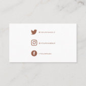 De huiswinkel van het plant is een trouwe kaart. klantenkaartje (Achterkant)