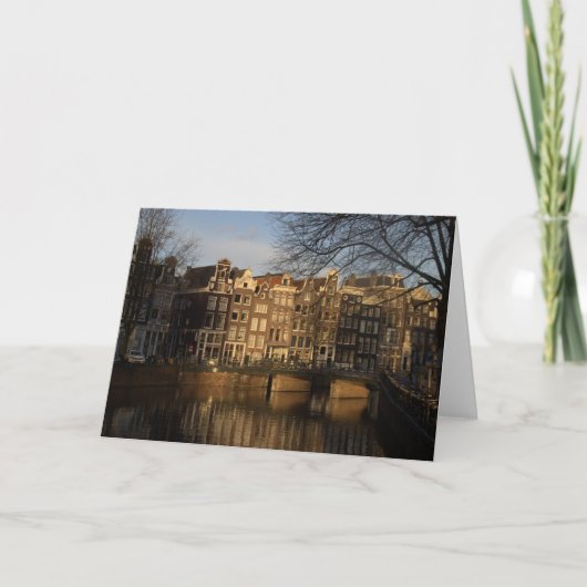 De huizen van het kanaal kaart (Voorkant)