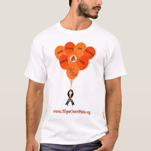 De hulp lost de Sh op Spier van de Ballons RSD van T-shirt