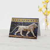 De Hulp van Bas, de Poort van de Leeuw Ishtar - Kaart (Gele Bloem)