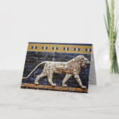 De Hulp van Bas, de Poort van de Leeuw Ishtar - Kaart (Voorkant)