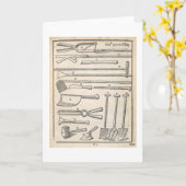 De hulpmiddelen van de tuin, van de "Nederlandse Kaart (Gele Bloem)