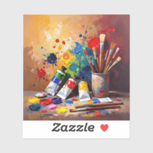De Hulpmiddelen Van De Verbeelding – Creatieve Wer Sticker