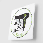 De hulpmiddelen van kapsels vierkante klok (Hoek)