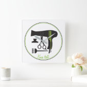 De hulpmiddelen van kapsels vierkante klok (Huis)