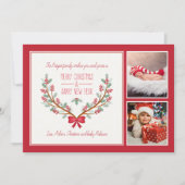 De hulst vertakt zich de Kaart van de Vakantie van (Voorkant)