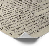 De Humani Corporis Poster (Hoek)