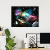 De Humanoïde Nebula Poster (Thuiskantoor)