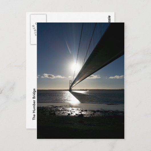 De Humber Bridge Briefkaart (Voorkant / Achterkant)