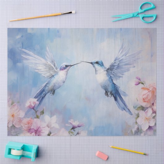 De Hummingbird Design Series 10 Tissuepapier (Craft)