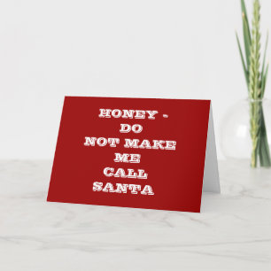 DE HUMOR EN LIEFDE VAN HET PAAR MET KERST FEESTDAGEN KAART