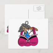 De Humor van bustehouders en van Rimpels Briefkaart (Voorkant / Achterkant)