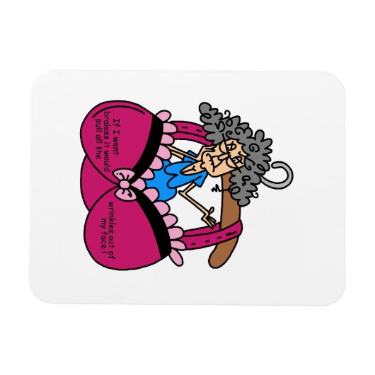 De Humor van bustehouders en van Rimpels Magneet (Horizontaal)