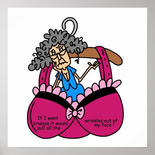 De Humor van bustehouders en van Rimpels Poster (Voorkant)