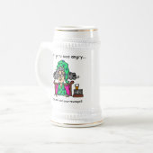 De Humor van de bedtijd Bierpul (Voorkant links)