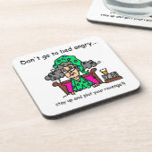 De Humor van de bedtijd Drankjes Onderzetter (Linkerzijde)