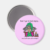 De Humor van de bedtijd Magneet (Voorkant / Achterkant)