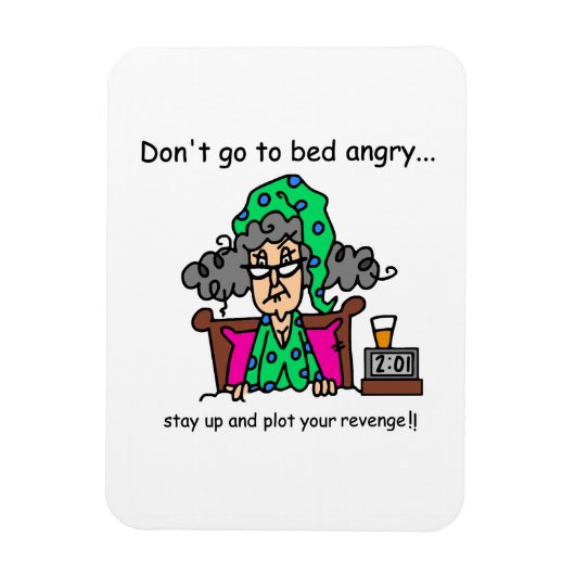 De Humor van de bedtijd Magneet (Verticaal)