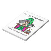 De Humor van de bedtijd Notitieblok (Linkerzijde)