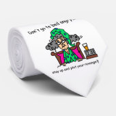 De Humor van de bedtijd Stropdas (Opgerold)