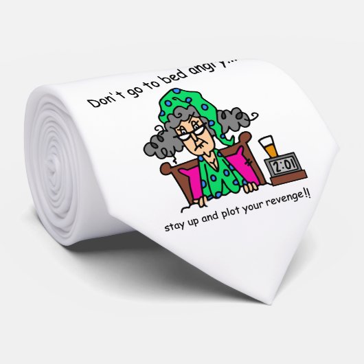 De Humor van de bedtijd Stropdas (Opgerold)