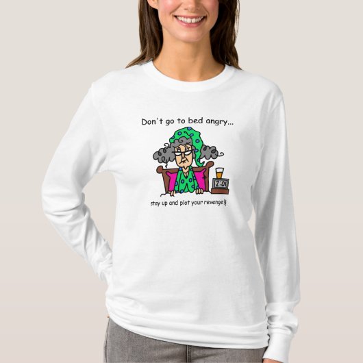 De Humor van de bedtijd T-shirt (Voorkant)